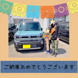 ☆M様　ハスラー　ご納車☆